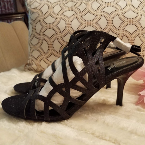 NWT Kenneth Cole Glitter Xcross Heel - Picture 6 of 7